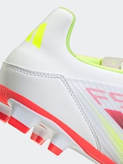 adidas Off White F50 Club Football Boots - Image 8 of 9