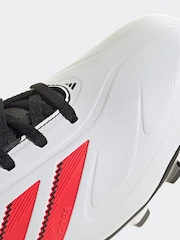 adidas White Copa Pure Iii Club Fg/Mg Football Boots - Image 6 of 9