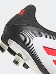 adidas White Copa Pure Iii Club Fg/Mg Football Boots - Image 7 of 9