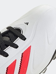 adidas White Copa Pure III Club Football Boots - Image 9 of 9