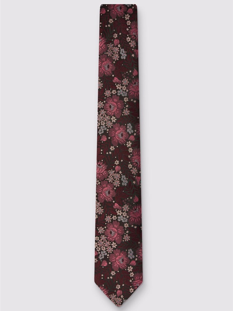 Antique Rogue Winter Floral Pocket Square Tie - Изображение 1 3
