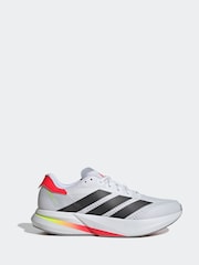 adidas White Duramo Speed 2 Running Shoes - Image 1 of 10