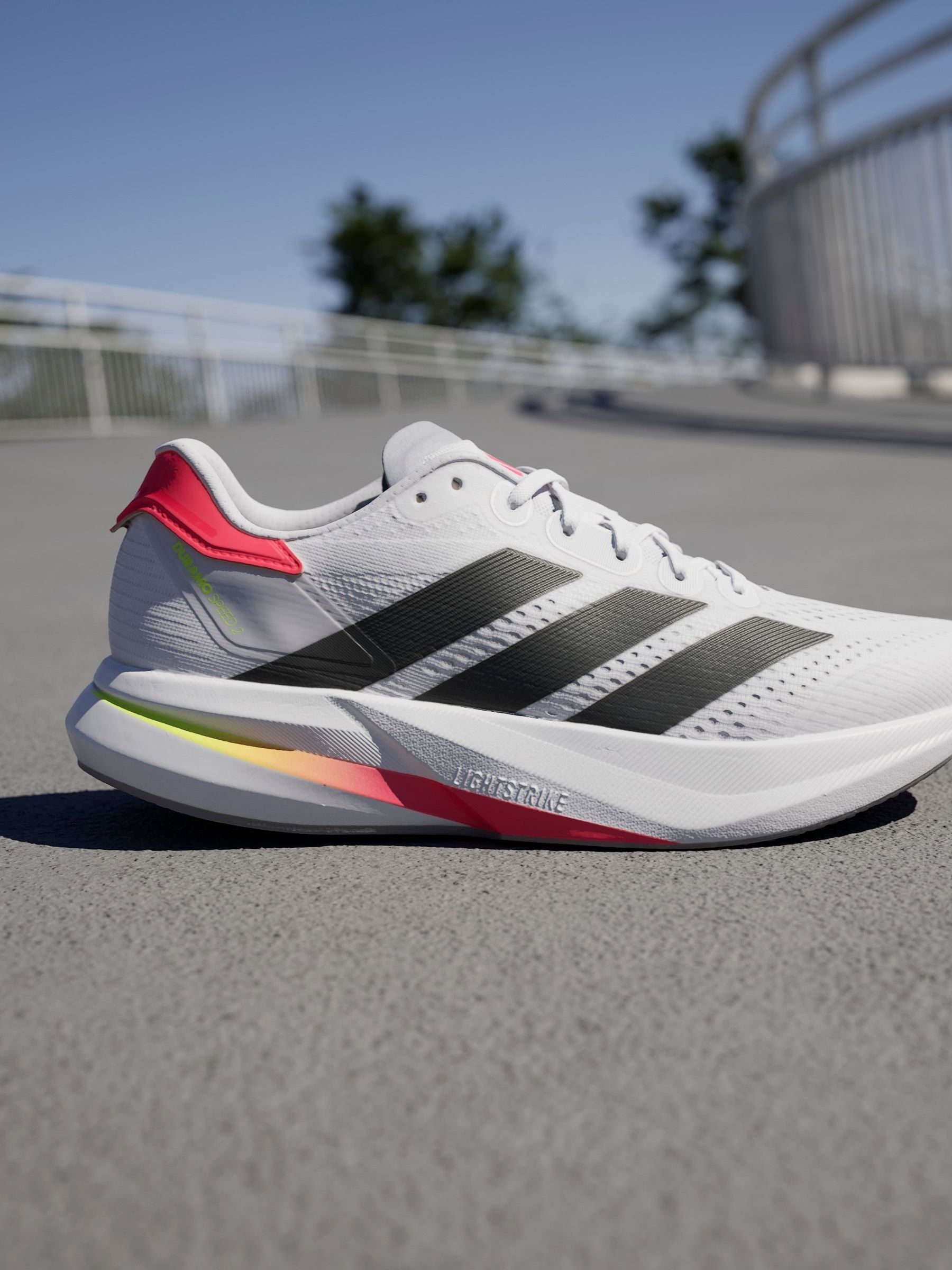 Buy adidas White Duramo Speed 2 Running Shoes from Next USA