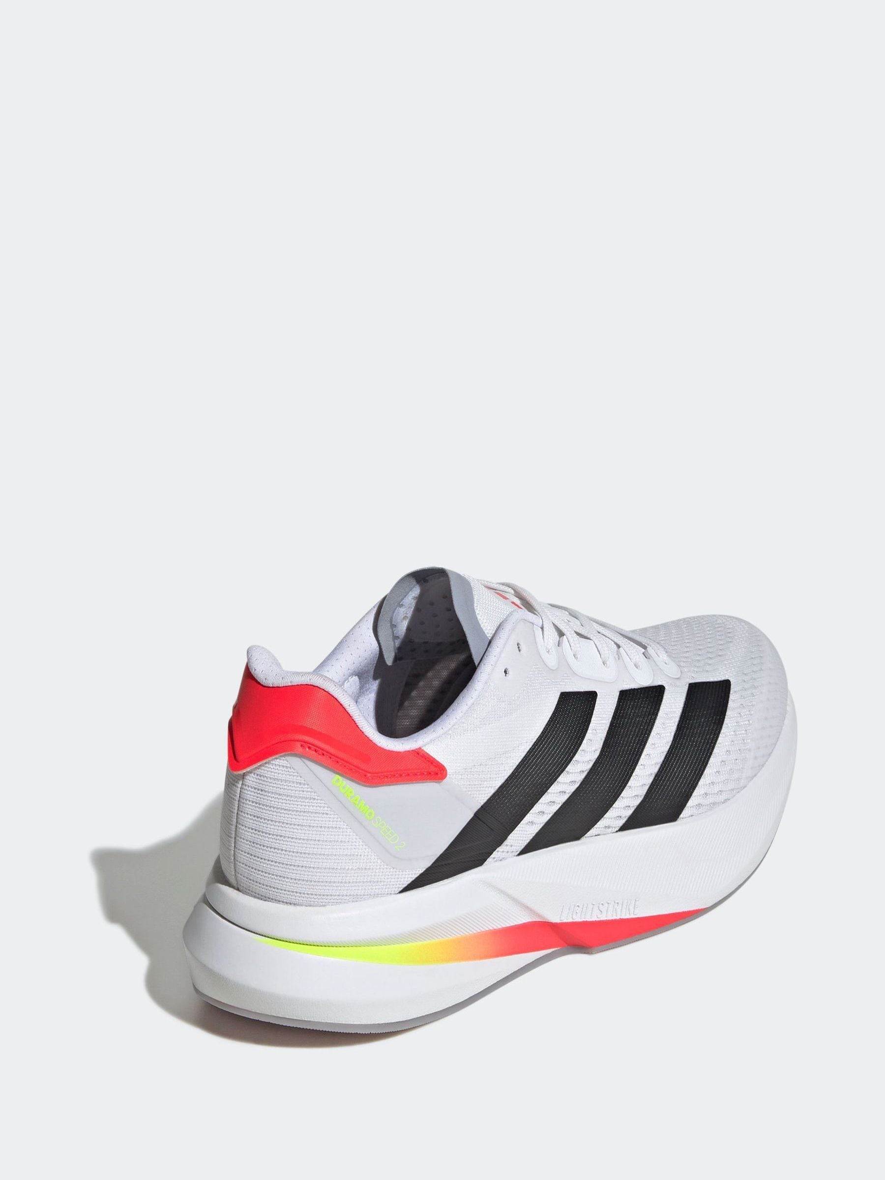 Buy adidas White Duramo Speed 2 Running Shoes from Next Iceland
