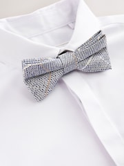 White Long Sleeve Shirt and Bowtie Set (3mths-7yrs) - Image 3 of 4