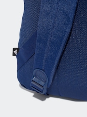 adidas Blue Classic 3 Bar Logo Backpack - Image 5 of 5