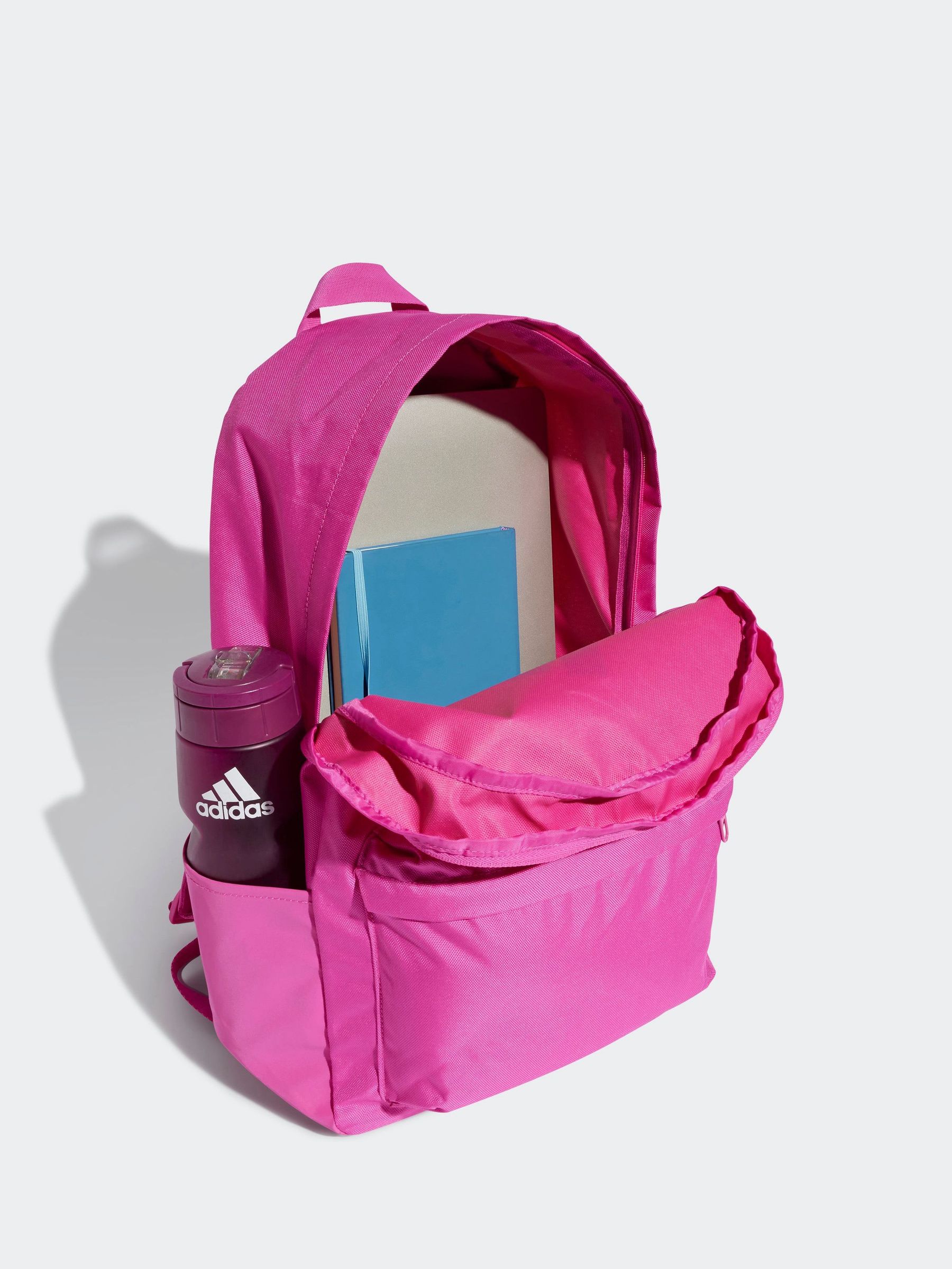 Buy adidas Pink Classic 3 Bar Logo Backpack from Next USA