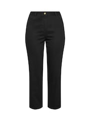 Evans Black Premium Wide Leg Jeans - Image 5 of 6
