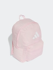 adidas Light Pink Classic 3 Bar Logo Backpack - Image 1 of 6