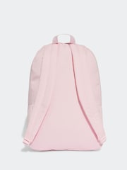 adidas Light Pink Classic 3 Bar Logo Backpack - Image 2 of 6