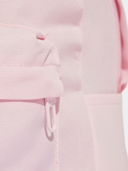 adidas Light Pink Classic 3 Bar Logo Backpack - Image 5 of 6