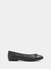 Ballerines en cuir Evans, Escarpins coupe extra large - Image 2 sur 5