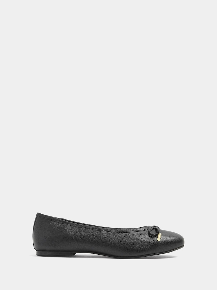 Ballerines en cuir Evans, Escarpins coupe extra large - Image 2 sur 5