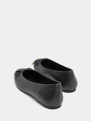 Ballerines en cuir Evans, Escarpins coupe extra large - Image 3 sur 5