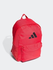 أحمر داكن - adidas Classic 3 Bar Logo Backpack - صورة 2 من 6