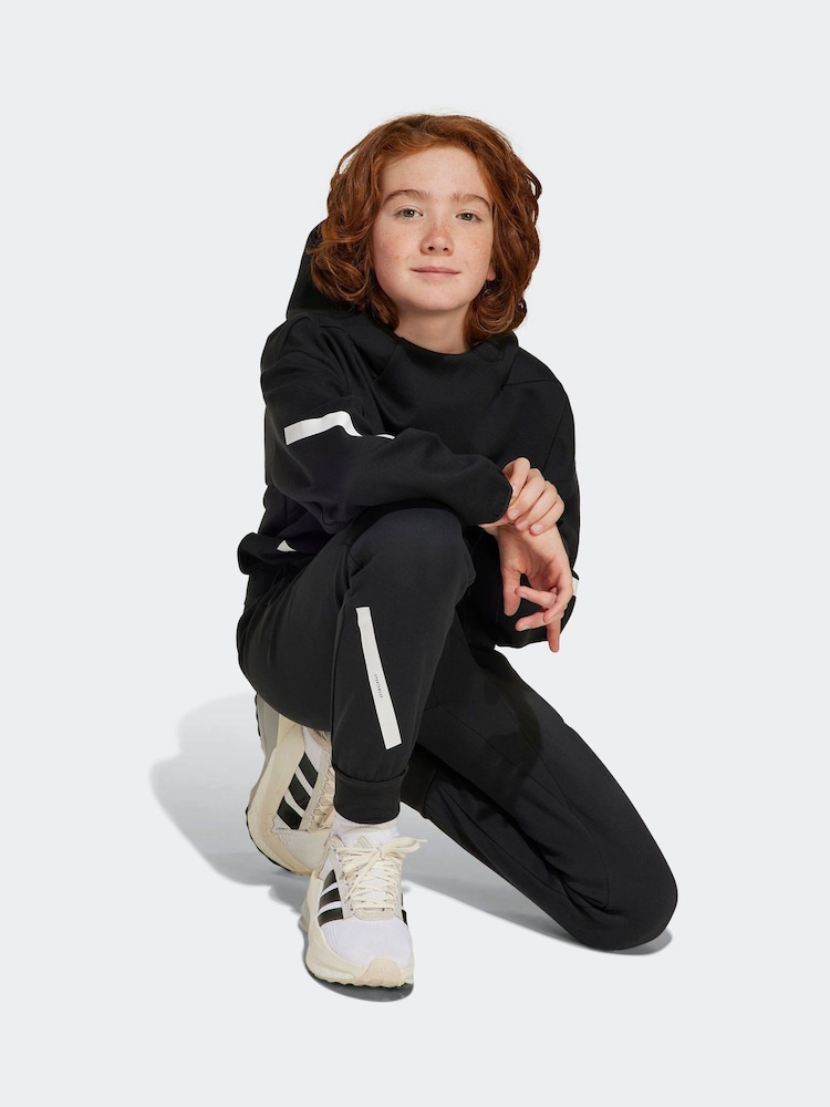 adidas Black Junior Hoodies - Image 1 of 6