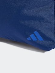 adidas Blue Classic 3 Stripe Backpack - Image 5 of 5