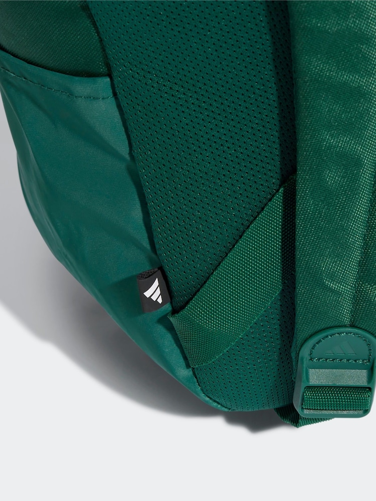 adidas Light Green Classic 3 Bar Logo Backpack - Image 5 of 5