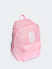 adidas Pink Classic 3 Bar Logo Backpack - Image 2 of 6