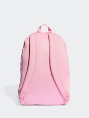 adidas Pink Classic 3 Bar Logo Backpack - Image 3 of 6