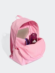 adidas Pink Classic 3 Bar Logo Backpack - Image 4 of 6