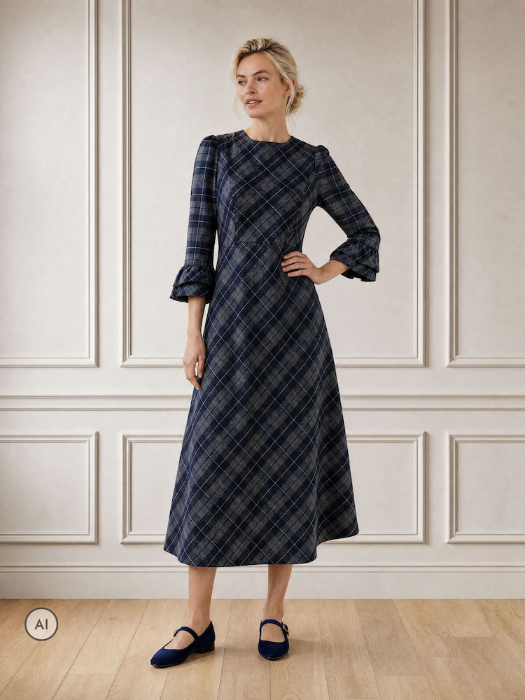 Aspiga Elizabeth Check Dress - Slika 1 od 4 Aspiga Elizabeth Check Dress - Slika 1 od 4