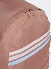 adidas Red Classic 3 Stripe Backpack - Image 4 of 4
