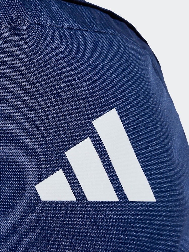 Granatowy - adidas Classic 3 Bar Logo Backpack - Image 4 of 5