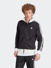 adidas Originals Black Adicolor Classics Beckenbauer Sweatshirt - Image 1 of 7