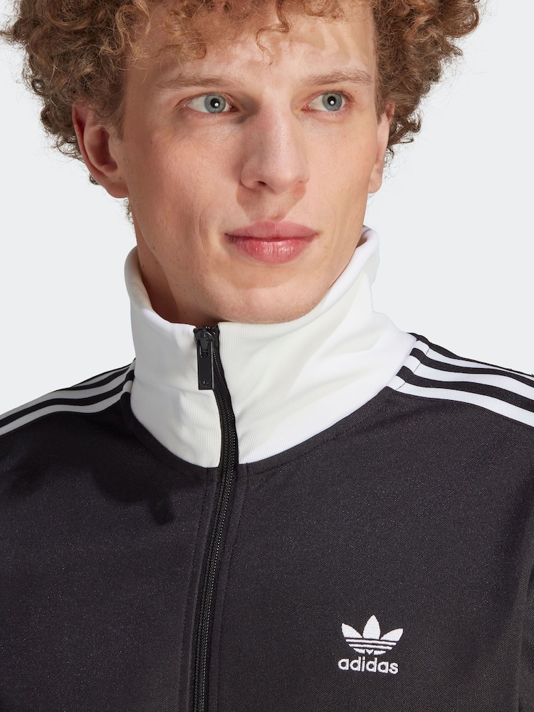 adidas Originals Black Adicolor Classics Beckenbauer Track Top - Image 5 of 7