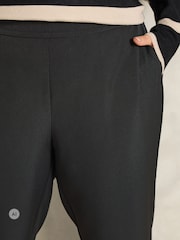 Evans Black Tailored Wide Leg Trousers - Image 4 of 6