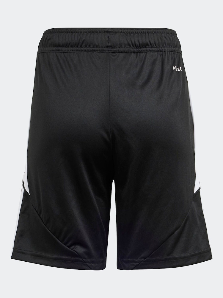 Negro - Pantalones cortos deportivos Tiro 24 de Adidas - Imagen 2 de 5
