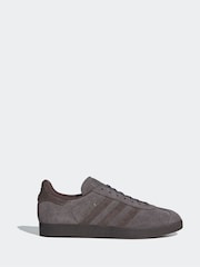 adidas Originals Brown Light Gazelle Trainers - Image 1 of 9