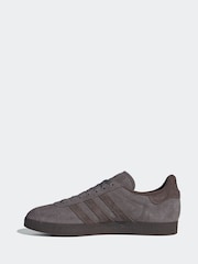 adidas Originals Brown Light Gazelle Trainers - Image 2 of 9