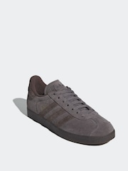 adidas Originals Brown Light Gazelle Trainers - Image 3 of 9