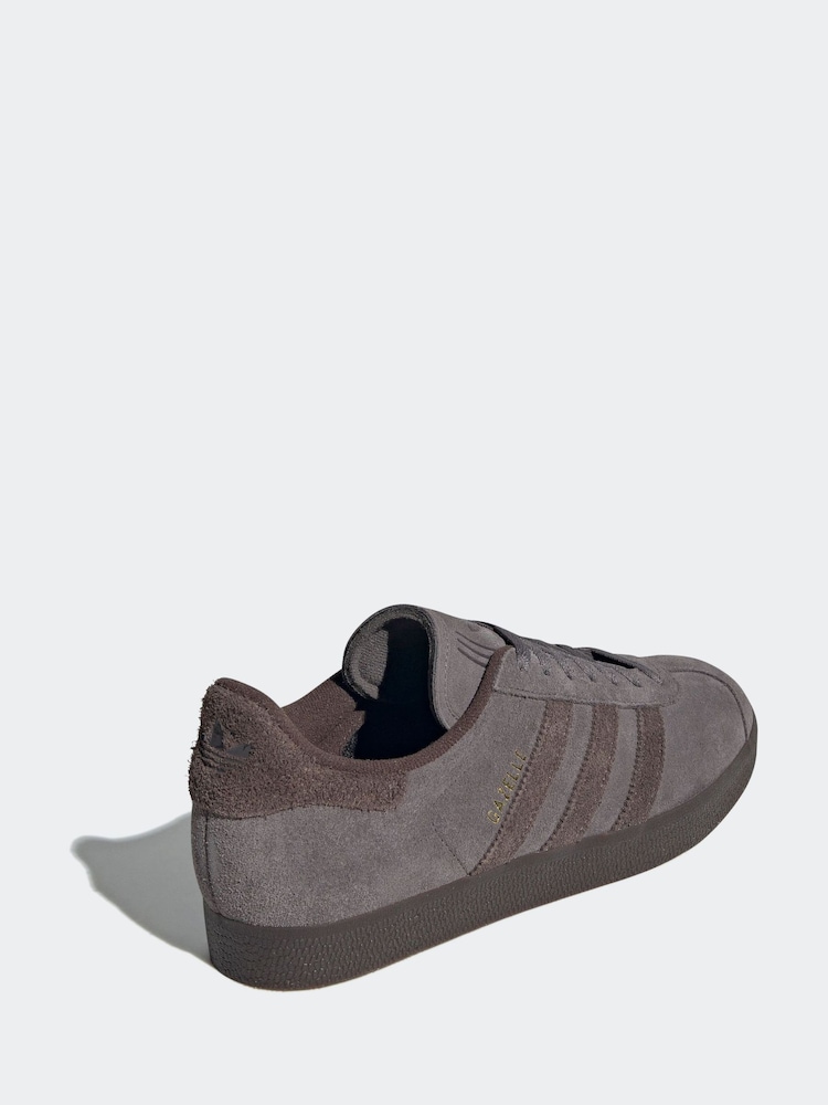 بني فاتح - حذاء رياضي Gazelle من adidas Originals - Image 4 of 9