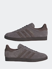 adidas Originals Brown Light Gazelle Trainers - Image 5 of 9