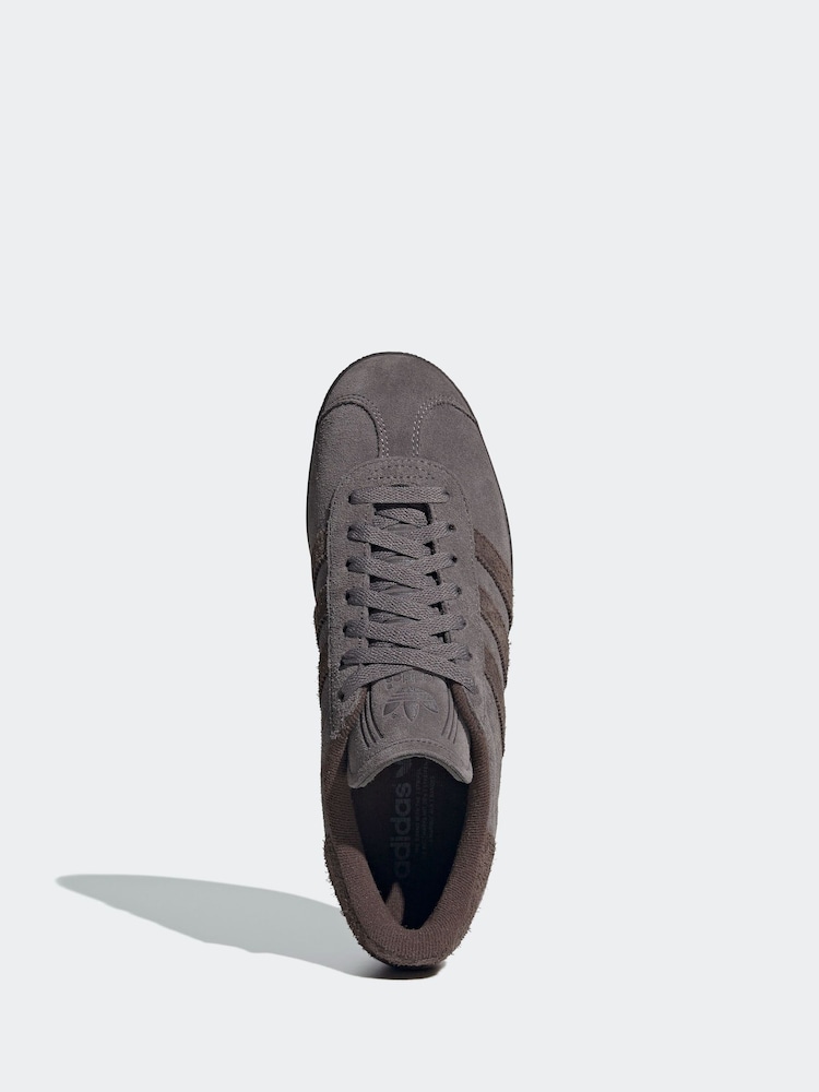 بني فاتح - حذاء رياضي Gazelle من adidas Originals - Image 6 of 9
