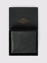 Antique Rogue Black Leather Flap Wallet - Image 2 of 3