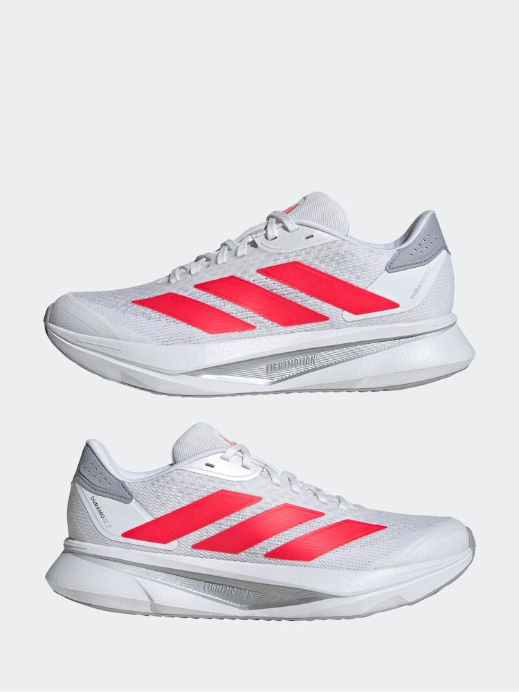 adidas White Duramo SL2 Shoes - Image 5 of 9