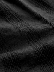 Schwarz - Hose aus Leinenmischgewebe - Bild 6 von 6