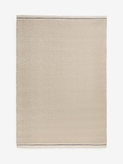 Light Natural Geometric Border Rug - Image 5 of 5