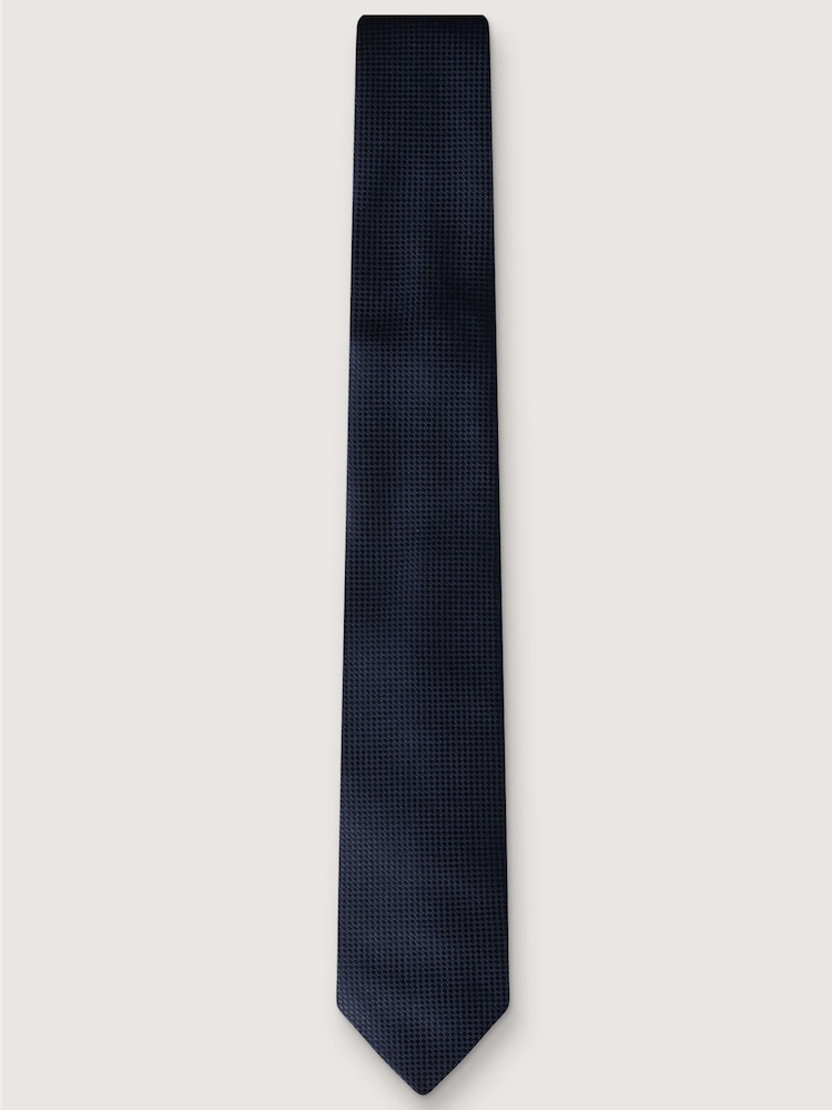Antique Rogue Blue Texture Tie - Image 1 of 2 Antique Rogue Blue Texture Tie - Image 1 of 2