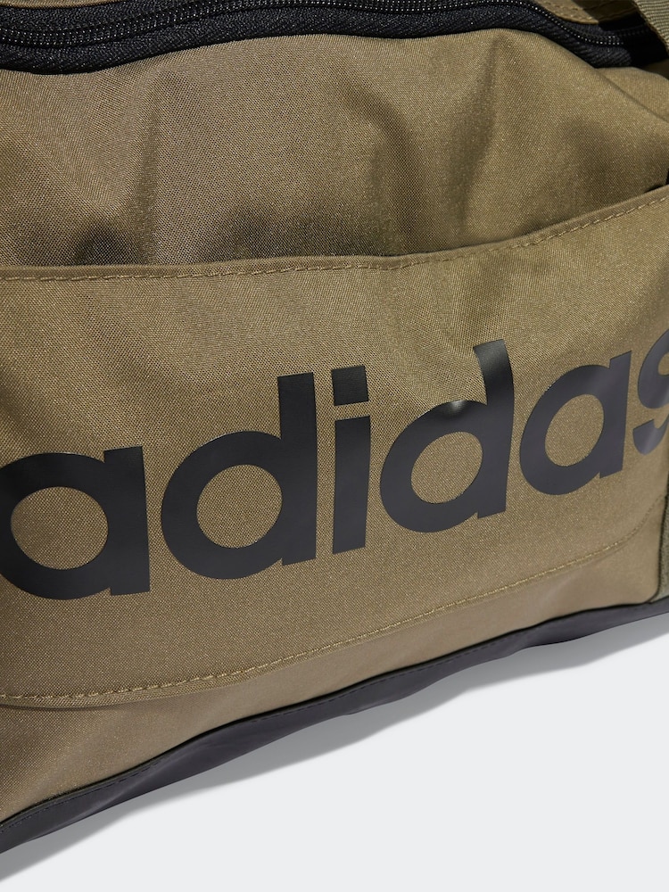 adidas Green LINEAR DUFFEL S - Image 5 of 5 adidas Green LINEAR DUFFEL S - Image 5 of 5