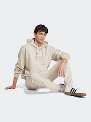 adidas Grey Essentials Feelcozy Fleece Hoodie - Image 3 of 6