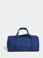 adidas Blue Linear Duffle Bag - Image 2 of 5