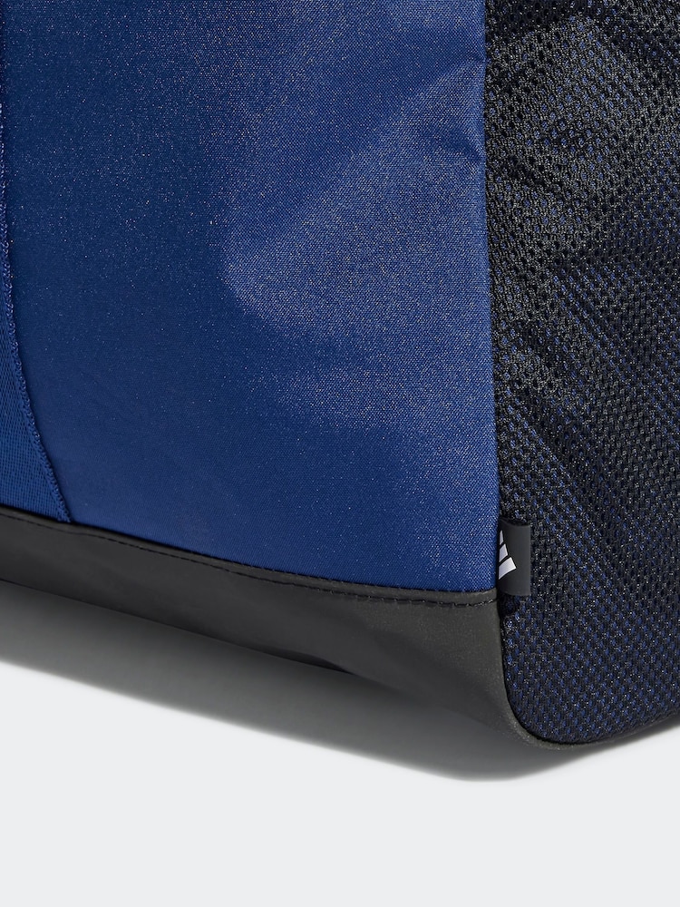 adidas Blue Linear Duffle Bag - Image 5 of 5