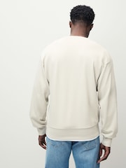 adidas Grey M Feelcozy Sweater - Image 3 of 5