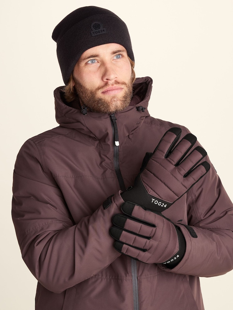 Tog 24 Chocolate Brown Adventure Waterproof Insulated Ski Gloves - Image 1 of 3 Tog 24 Chocolate Brown Adventure Waterproof Insulated Ski Gloves - Image 1 of 3