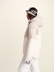 Коричневий - Tog 24 Corvara Waterproof Insulated Ski Jacket - Image 4 of 11